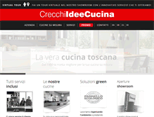 Tablet Screenshot of ideecucina.com